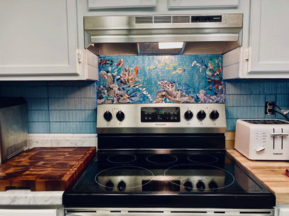 Mosaic Pool Art - Turtle Reef