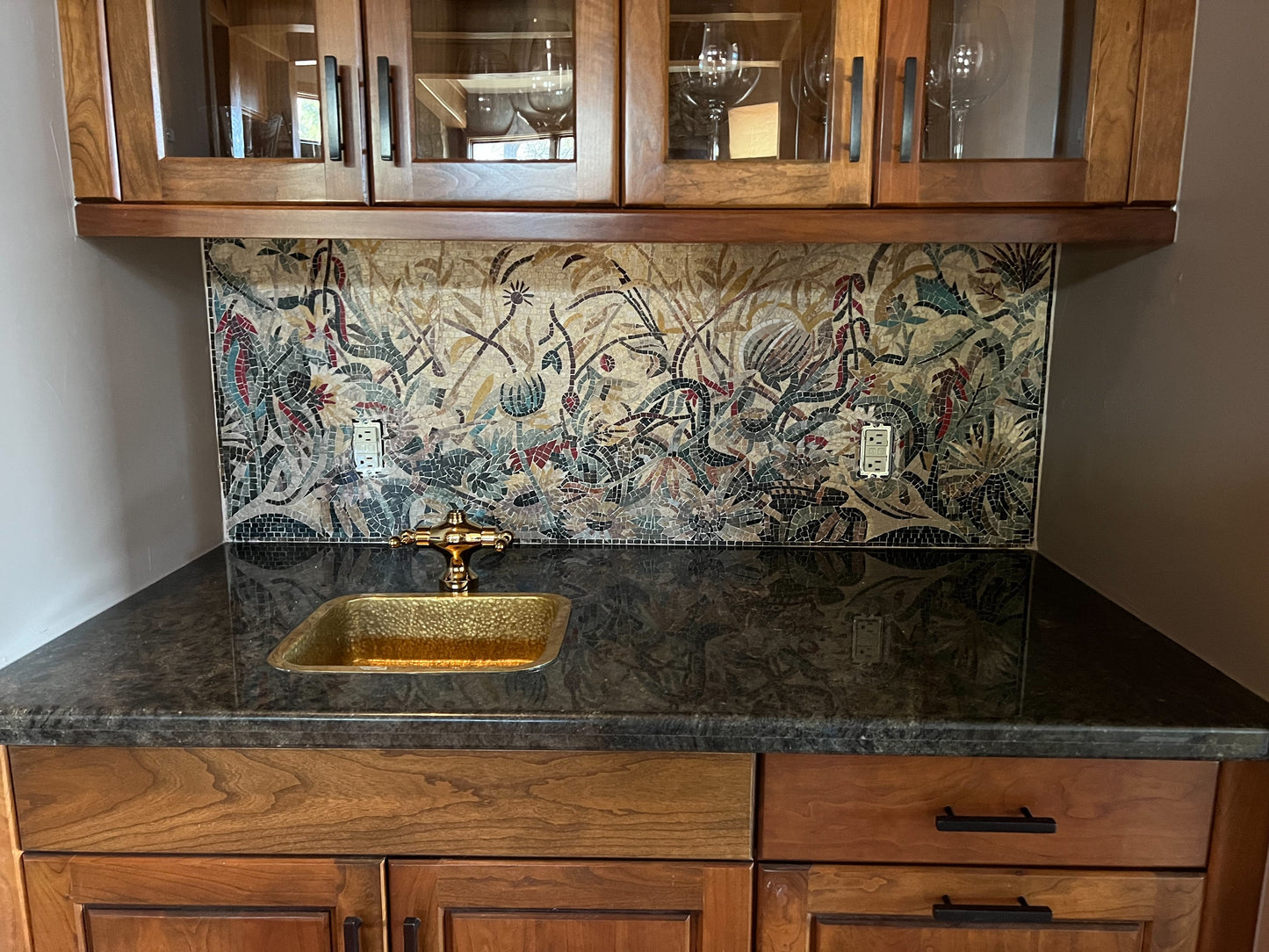 Flower Mosaic - Wild Nature Flowers