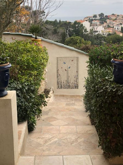 Custom Mosaic - Flowery Butterflies