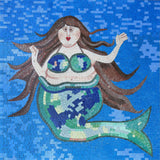 Mermaid Mosaic - Queen Of The Seas