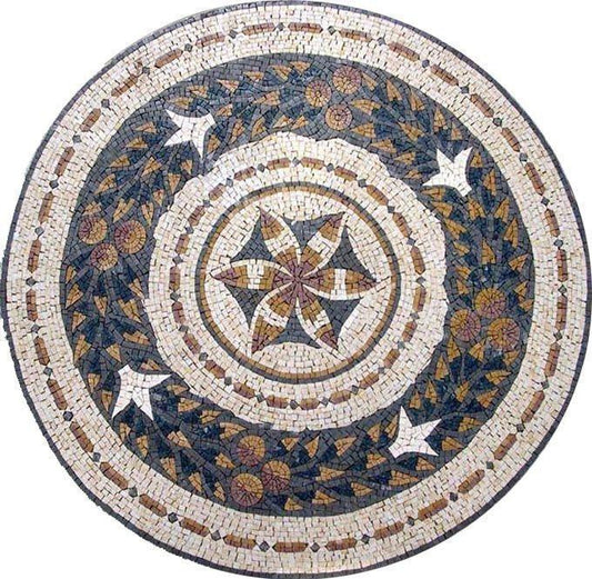 Flower Medallion - Janna Mosaic