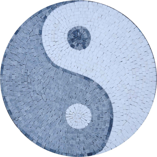 Mosaic Art - Shady Yin Yang