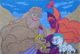 Mosaic Artwork - Hercules & His Family
