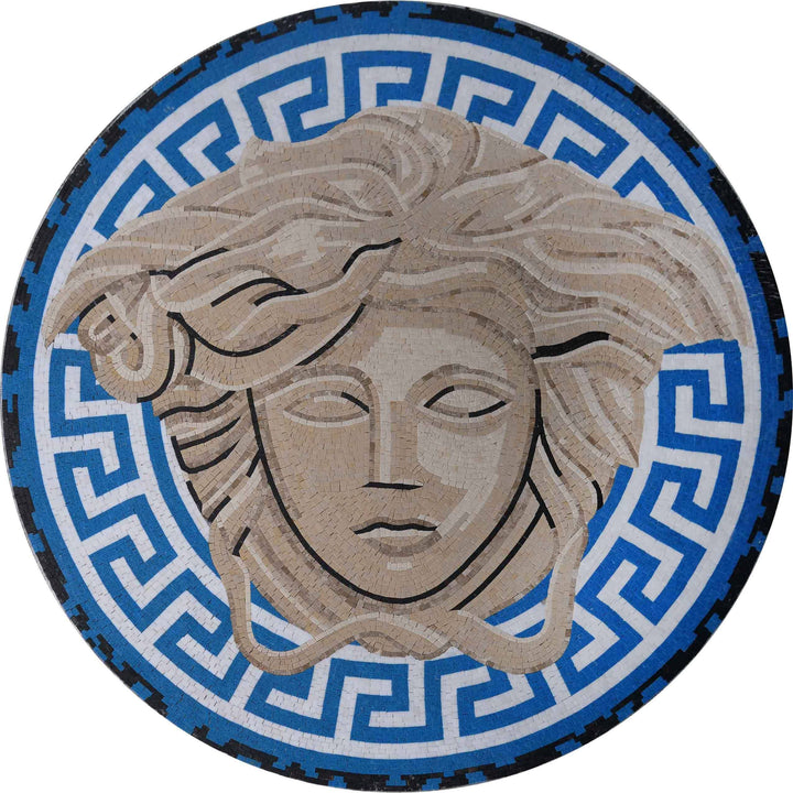 Mosaic Design - Versace Medusa