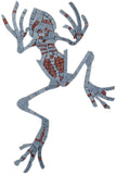 Mosaic Frog - Blue Skeleton