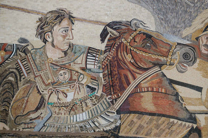 Mosaic Reproduction - Alexander The Great