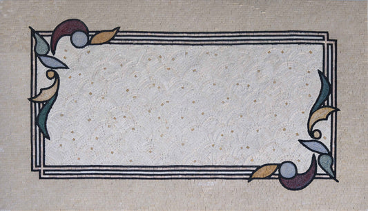 Mosaic Rug - Colliding Rectangles