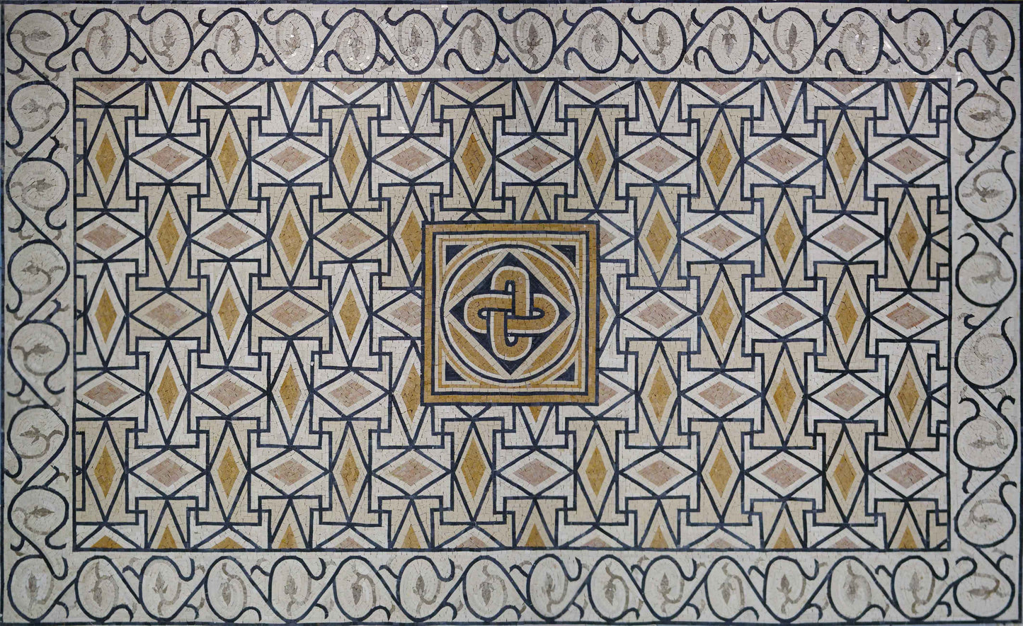 Mosaic Rug - Patterned Carpet
