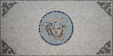 Mosaic Wall Art - Blue Versace
