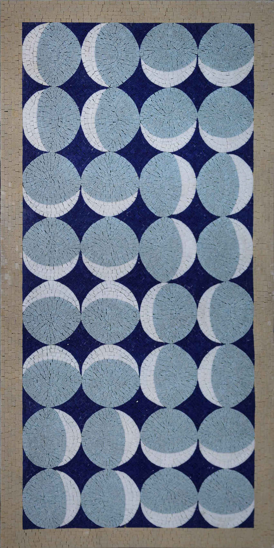 Mosaic Wall - Patterned Circles