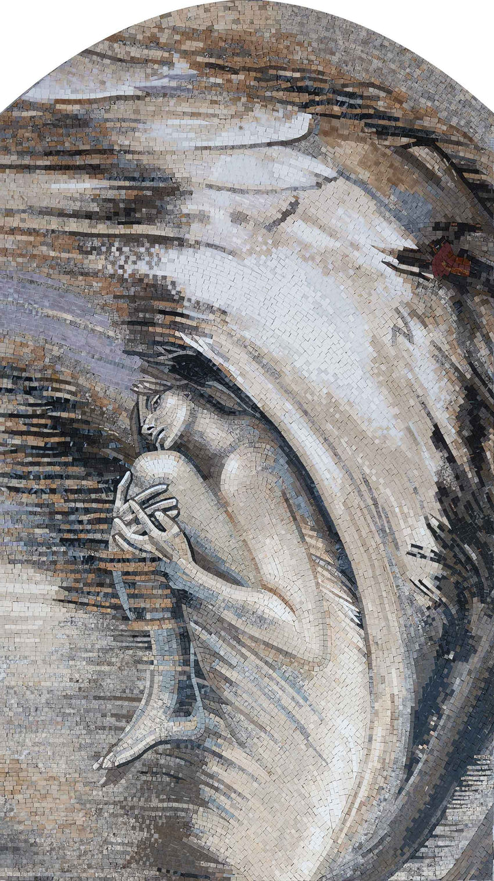 Mosaic Art - Fading Angel