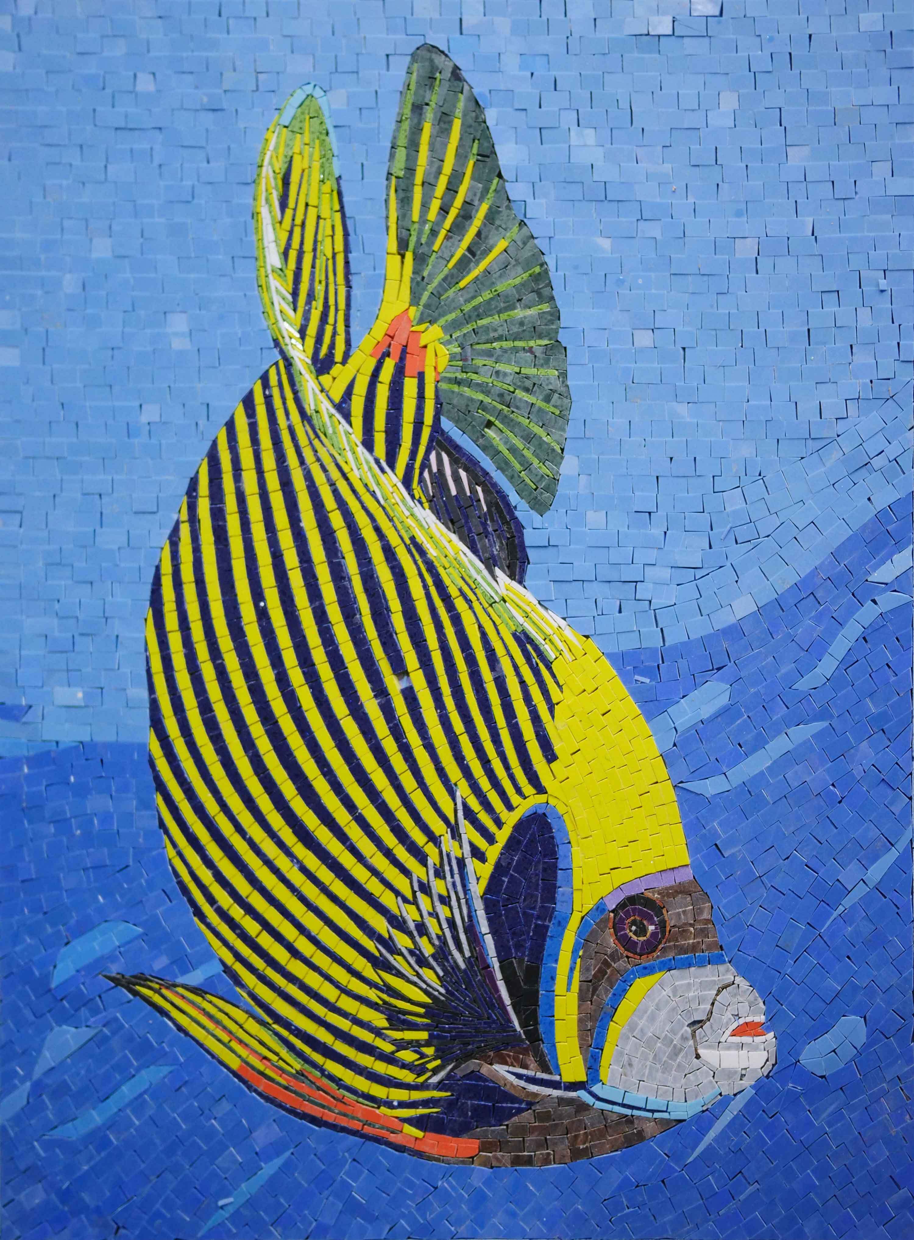Masaic Fish Beach Mosaic Art | Nautical Mosaic | Mozaico Australia – Mozaico Art